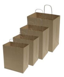 Clique para ampliar! - Sacos em Papel Kraft para Take Away